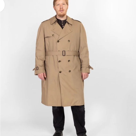 Vintage London Fog maincoats lined trench coat 40 long - Picture 6 of 11